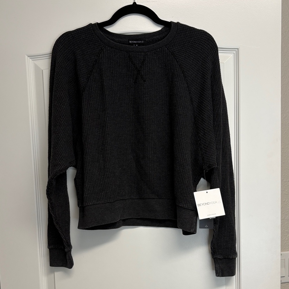 Beyond Yoga Waffle With The Band Thermal Long Sleeve
